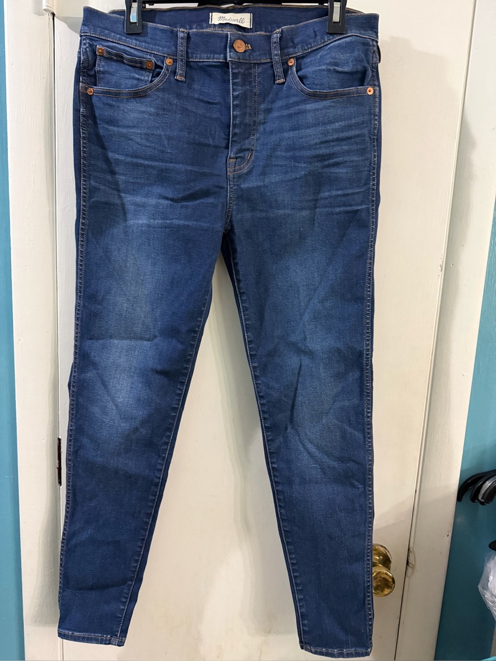 Madewell Size 32 High Rise Skinny Jeans
